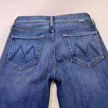 Load image into Gallery viewer, Mother The Mid Rise Dazzler Ankle jeans 27