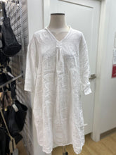 Load image into Gallery viewer, made in Italy linen dress S