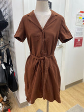 Load image into Gallery viewer, Twik/Simons linen/cotton shirt dress NWT XS
