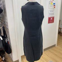 Load image into Gallery viewer, Lynn Cantin lined linen/blend dress 10