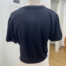 Load image into Gallery viewer, Heartloom twisted hem knit top NWT M