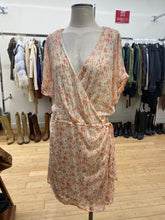 Load image into Gallery viewer, All In Favor faux wrap dress XL