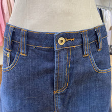 Load image into Gallery viewer, Buffalo embroidered denim skirt 28