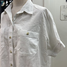 Load image into Gallery viewer, Denim Forum button up oversize shirt M