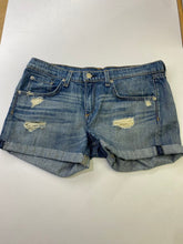Load image into Gallery viewer, Rag & Bone distressed denim shorts 28