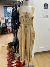 Load image into Gallery viewer, Zara cargo jumpsuit L