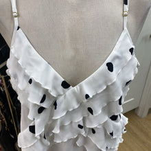 Load image into Gallery viewer, Cabi ruffle top L