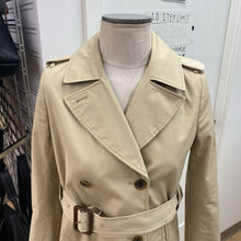 Load image into Gallery viewer, J Crew Trench coat 0p