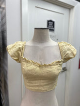 Load image into Gallery viewer, Wilfred smocked linen top S