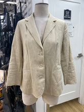 Load image into Gallery viewer, Vince linen blend blazer 10