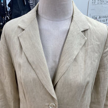 Load image into Gallery viewer, Vince linen blend blazer 10