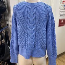 Load image into Gallery viewer, Banana Republic cotton cable knit sweater M