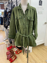 Load image into Gallery viewer, Tahari linen jacket 1X