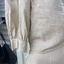 Load image into Gallery viewer, Young Fabulous & Broke linen blend top S