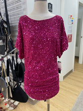Load image into Gallery viewer, Aidan Mattox sequin gathered dress NWT 0