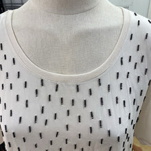 Load image into Gallery viewer, Marccain embroidered silk top 5(L)