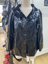 Load image into Gallery viewer, Zara patent rain jacket M