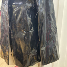 Load image into Gallery viewer, Zara patent rain jacket M
