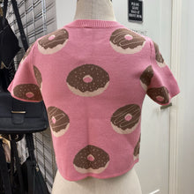 Load image into Gallery viewer, Dreamers donut print knit top M/L