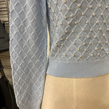 Load image into Gallery viewer, Lizette Collection pearl detail knit top S