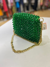 Load image into Gallery viewer, Woven Acrylic sparkling handbag
