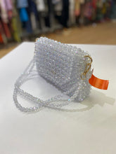 Load image into Gallery viewer, Woven Acrylic sparkling handbag