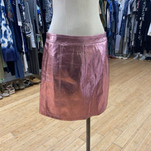 Load image into Gallery viewer, Anthropologie metallic skirt M