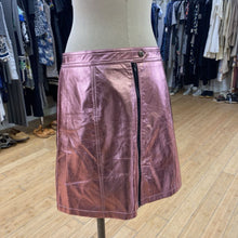 Load image into Gallery viewer, Anthropologie metallic skirt M