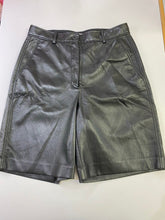 Load image into Gallery viewer, Babaton pleather shorts 8 (they looks small)
