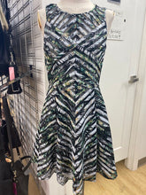 Load image into Gallery viewer, Parker mesh stripes dress L