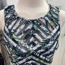Load image into Gallery viewer, Parker mesh stripes dress L
