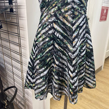 Load image into Gallery viewer, Parker mesh stripes dress L