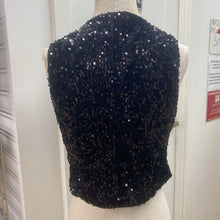 Load image into Gallery viewer, Zara sequin vest M