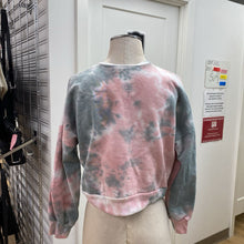 Load image into Gallery viewer, BB Dakota tie dye crop sweatshirt S