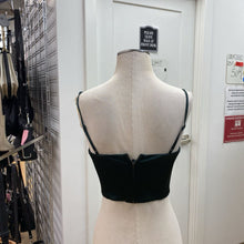 Load image into Gallery viewer, Sunday Best satin bustier top S