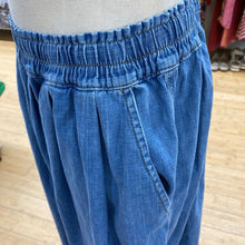 Load image into Gallery viewer, Oliver Bonar pull on denim maxi skirt 10