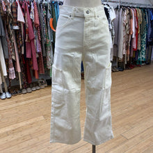 Load image into Gallery viewer, Levis High Waisted Wide Leg Crop cargo jeans 26