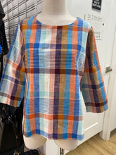Load image into Gallery viewer, Seasalt Cornwall plaid top 10
