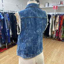 Load image into Gallery viewer, Garage Trucker denim vest XS