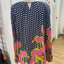 Load image into Gallery viewer, Kaari Blue flowy top 2X