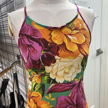Load image into Gallery viewer, Farm Rio ribbed floral dress L
