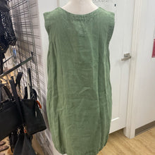 Load image into Gallery viewer, Cut Loose linen dress L
