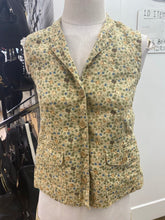 Load image into Gallery viewer, Laura Ashley vintage linen top/vest 4