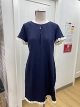Load image into Gallery viewer, Talbots lace trim dress NWT 12p
