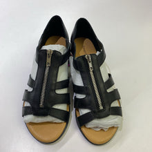 Load image into Gallery viewer, Django & Juliette zipper sandals NWOT 38