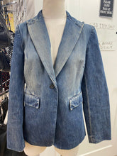 Load image into Gallery viewer, Banana Republic vintage denim jacket/blazer 10