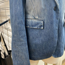 Load image into Gallery viewer, Banana Republic vintage denim jacket/blazer 10