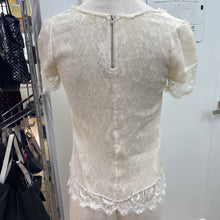 Load image into Gallery viewer, Love Sam Silk Lace top S