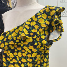 Load image into Gallery viewer, Maeve floral one shoulder top L