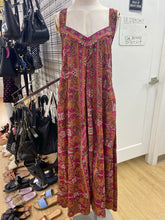 Load image into Gallery viewer, Zenobia multi print halter dress 2